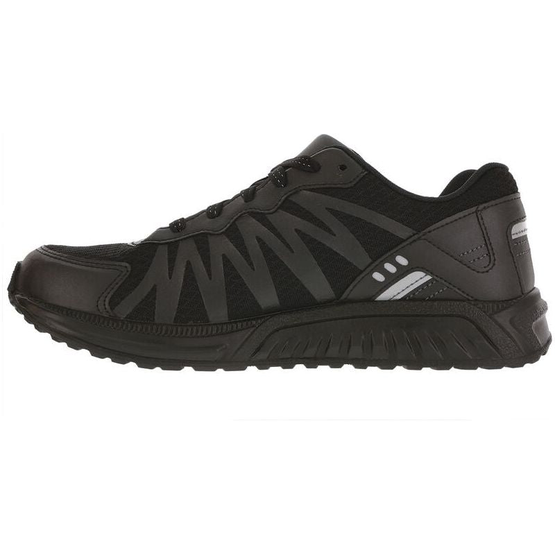 Women's Mission One W Stability Running Shoes - Black Lace-Up Sneakers for Walking, Jogging & Gym Workouts