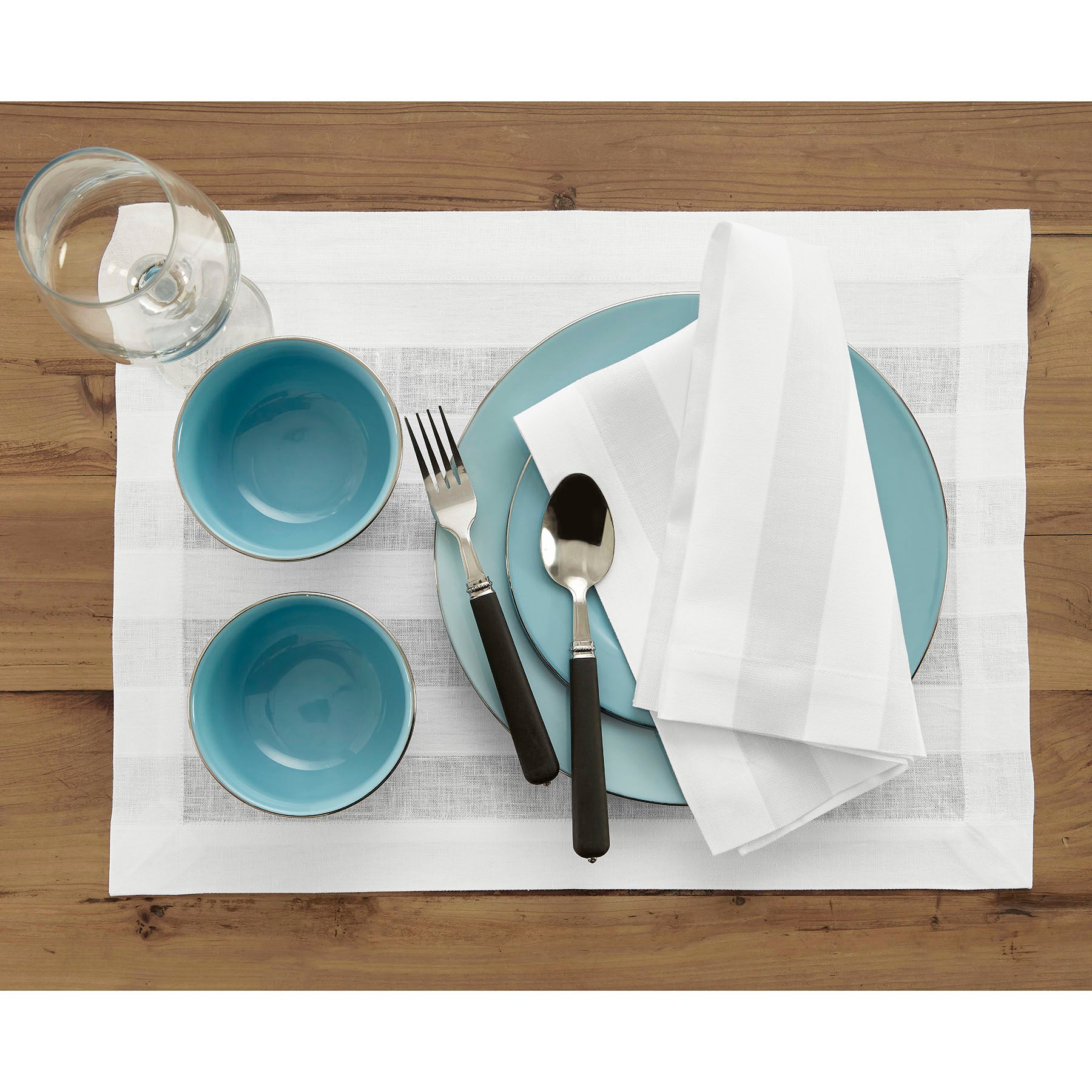 Premium Zoe Placemats Set of 4 - Waterproof & Heat-Resistant Table Mats for Dining, Kitchen, and Party Decor - Elegant Home Tableware Accessories