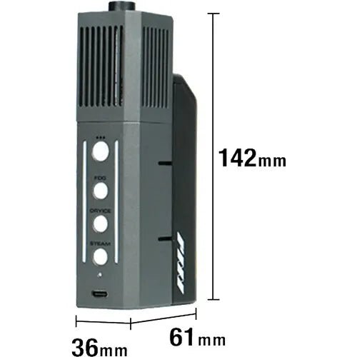 PMI Smoke NINJA Handheld Battery Powered Wireless Mini Smoke Machine Starter Kit - Portable Fog Machine for Halloween Parties, DJ Shows & Special Effects
