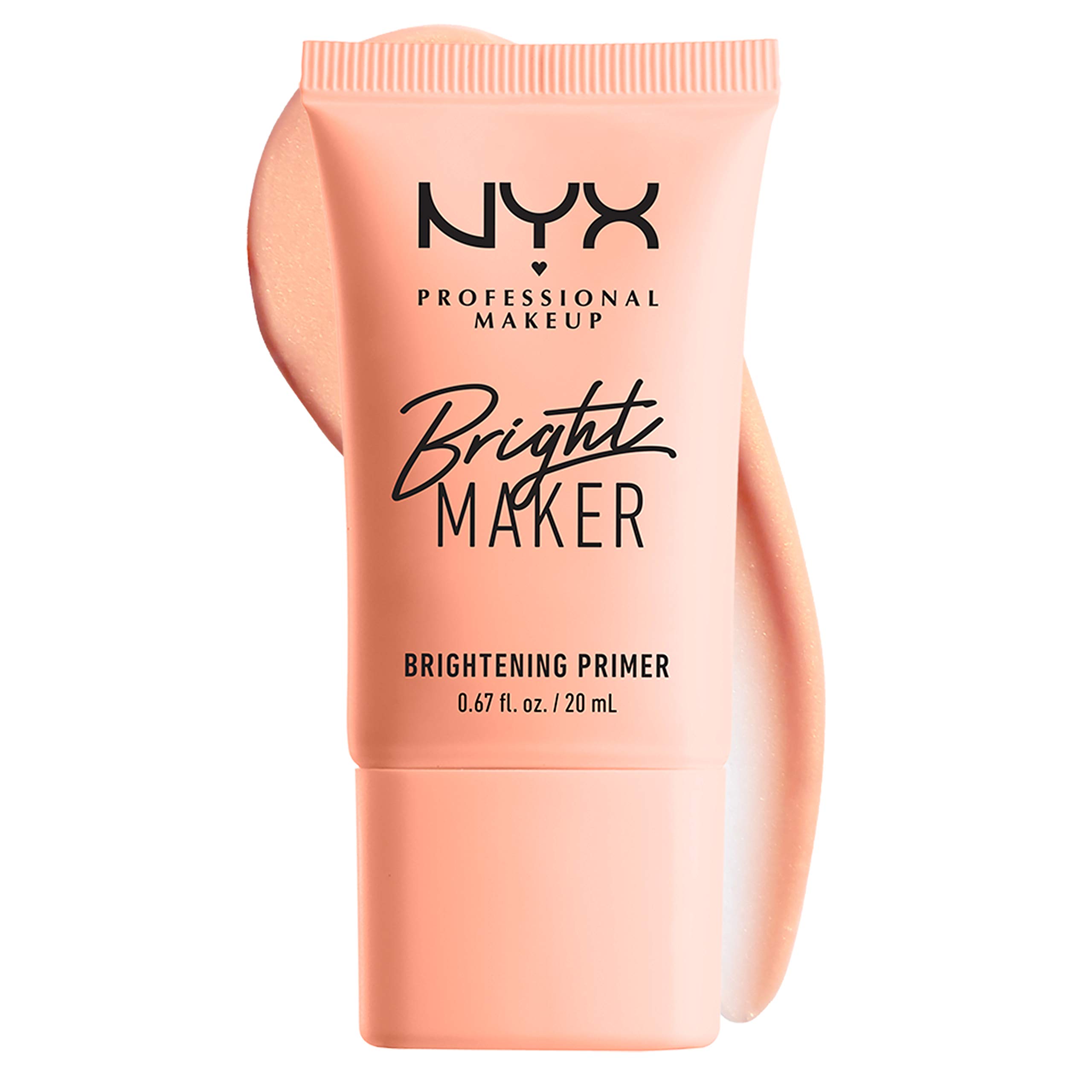 NYX Professional Makeup Bright Maker Brightening Primer - Vegan Face Primer for Flawless Glow, Hydration & Smooth Skin | Perfect for Daily Wear, Special Occasions & Photography Makeup