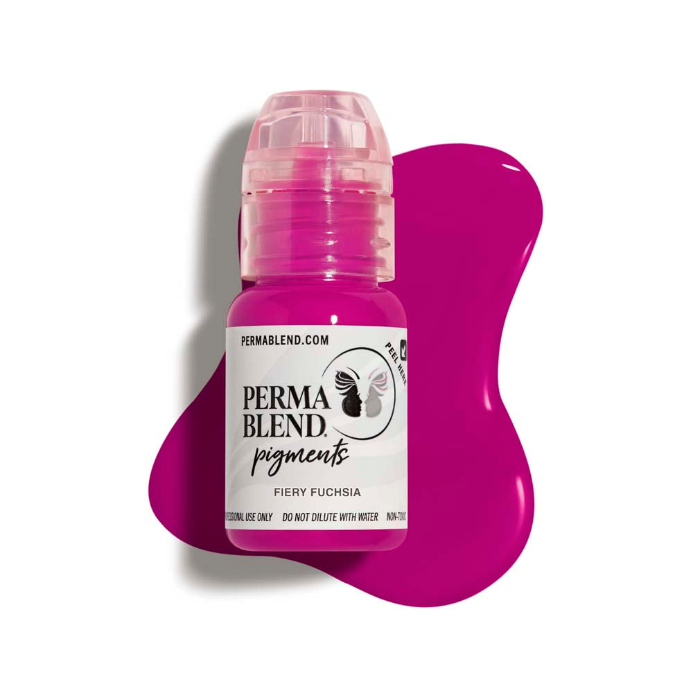 Perma Blend Fiery Fuchsia Pigment - Professional Cosmetic Grade for Soap, Candle & Lipstick Making - Limited Clearance Sale for DIY Beauty & Craft Projects