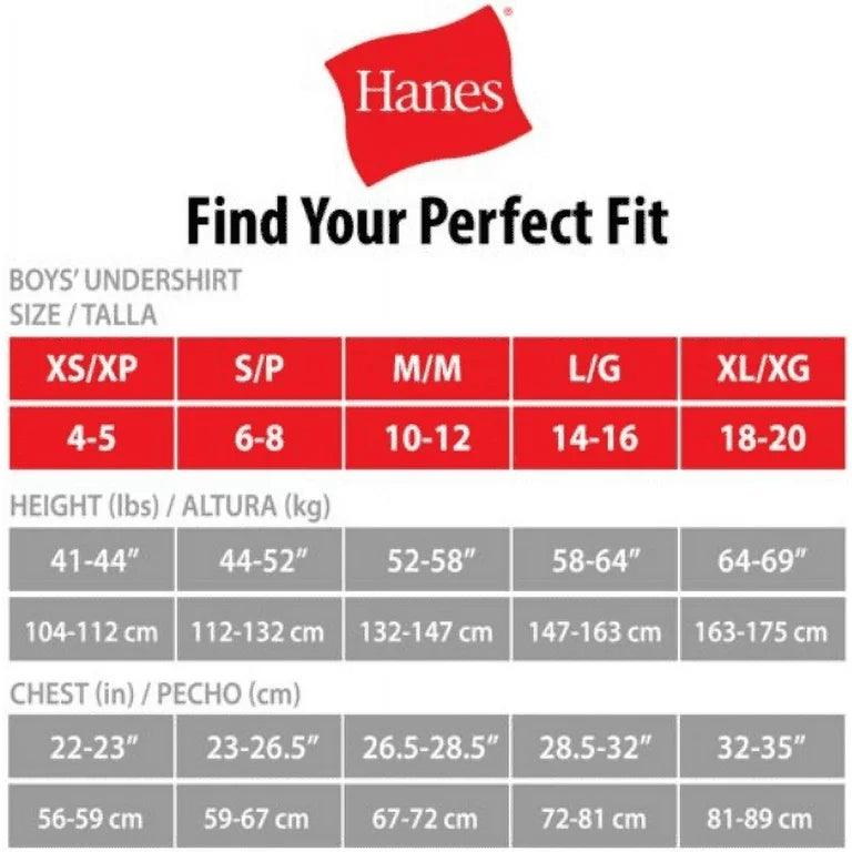 Hanes Boys Tagless ComfortSoft Crew Neck T-Shirts 4-Pack - Soft Cotton Tees for School, Play & Everyday Wear