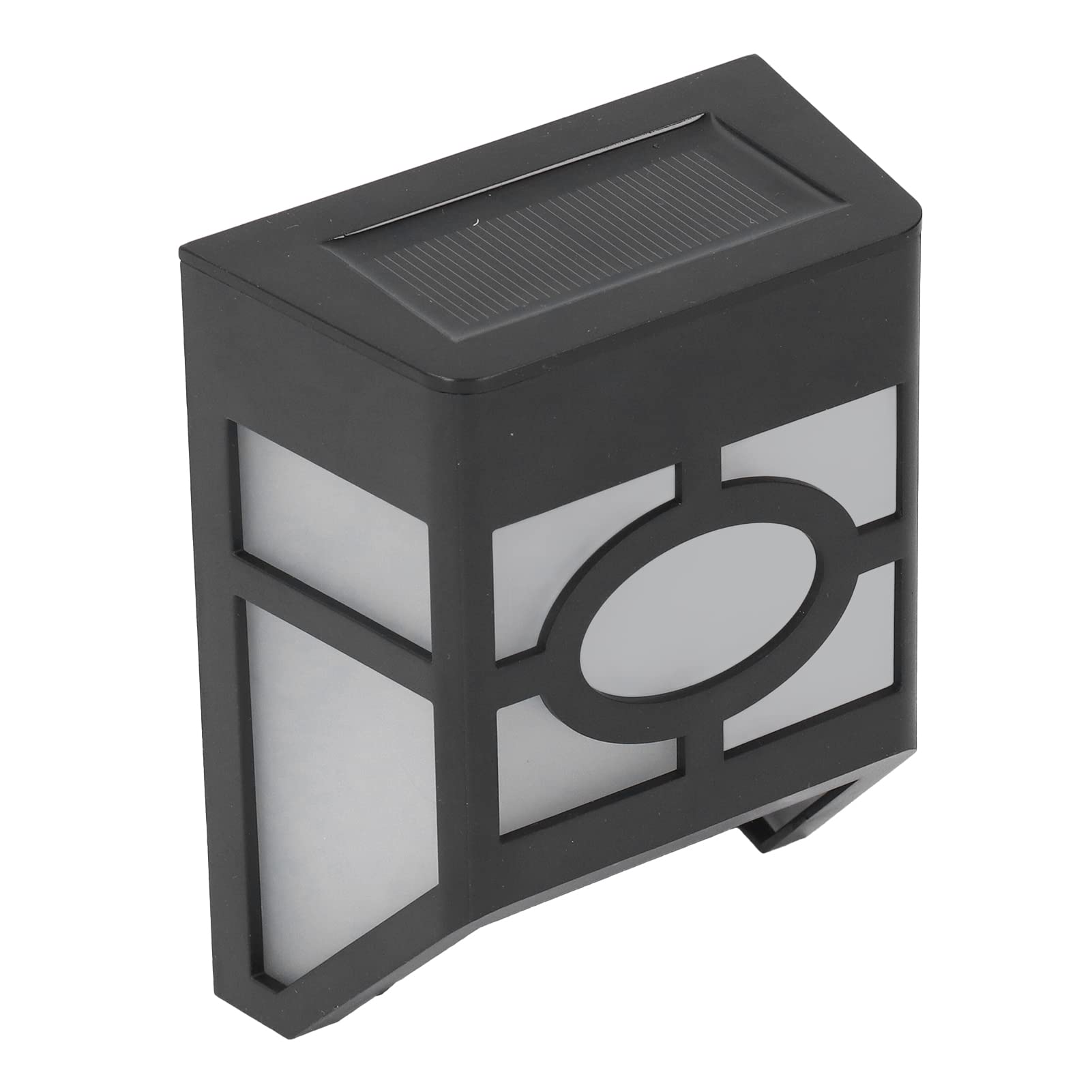 Solar Powered Outdoor Wall Lights - 180LM Warm White LED Backyard Lighting for Patio, Garden, Pathway & Fence (Weatherproof & Energy Efficient)