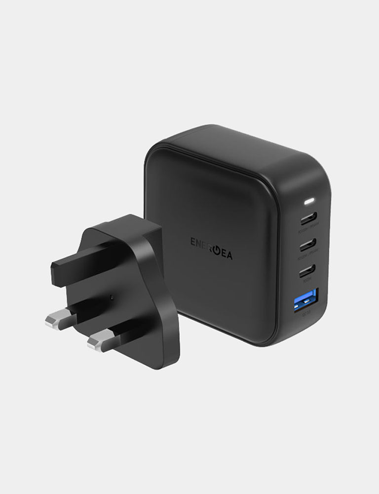 Travelite GAN100 UK Fast Charger - 100W USB-C GaN Charger with UK Plug for Laptop, Phone & Tablet | Perfect for Travel, Office & Home Use
