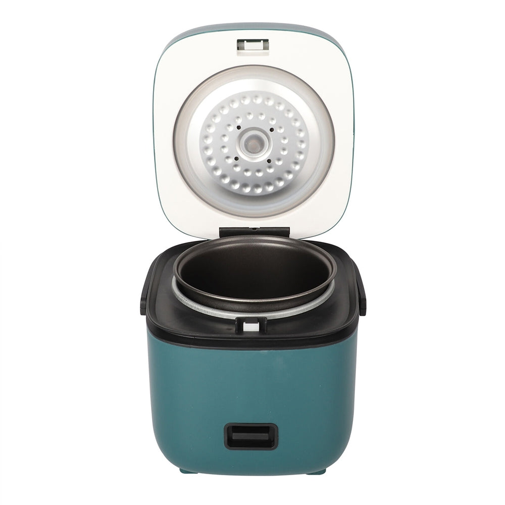 1.2L Mini Rice Cooker - Portable Travel Rice Cooker with Non-Stick Pot for Cooking Rice, Soup & Stews - Perfect for Dorms, Camping & Small Kitchens