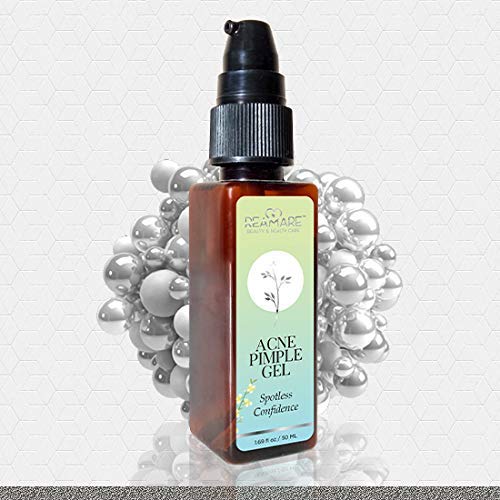 Reamare Acne Pimple Treatment Gel with Nano Silver Technology | Fast-Acting Spot Treatment for Clear Skin | Perfect for Teen & Adult Acne Care at Home or Travel