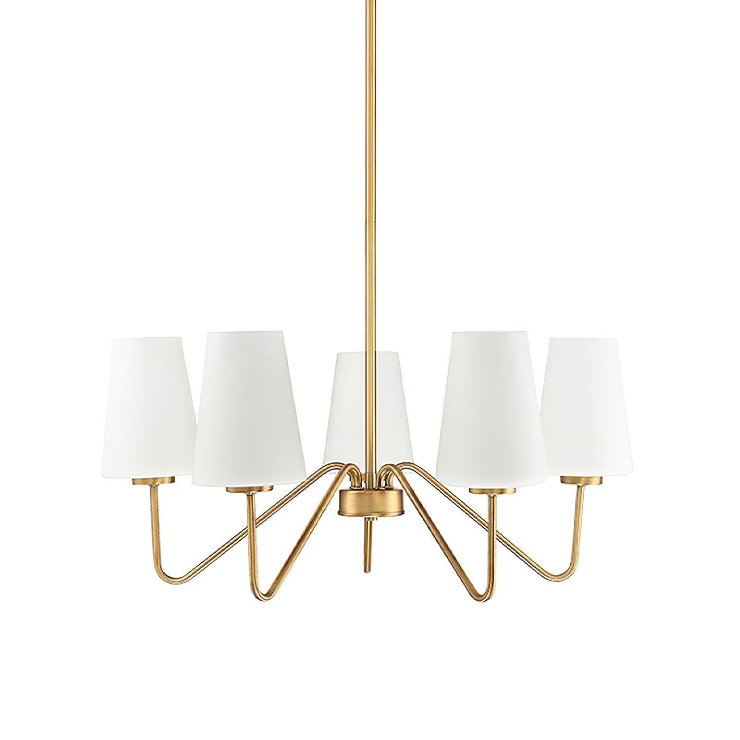 Eldon Chandelier - Elegant Crystal Ceiling Light Fixture for Dining Room, Living Room & Bedroom | Modern Home Decor Lighting