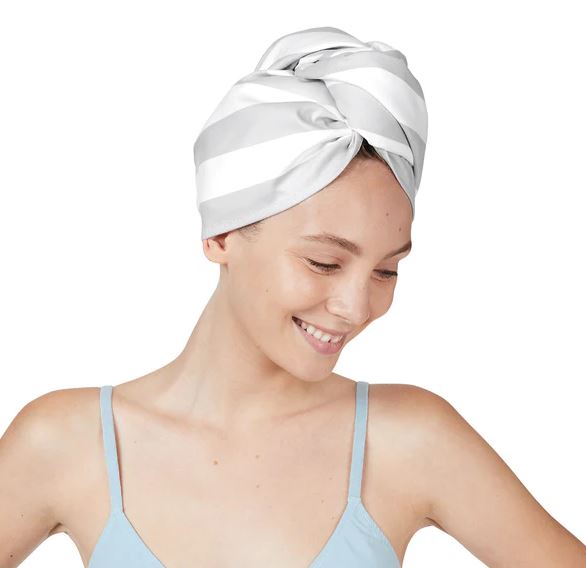 Dock & Bay Quick Dry Hair Towel Wrap - Microfiber Hair Turban for Women & Men - Super Absorbent & Lightweight for Post Shower, Swimming, Gym & Travel