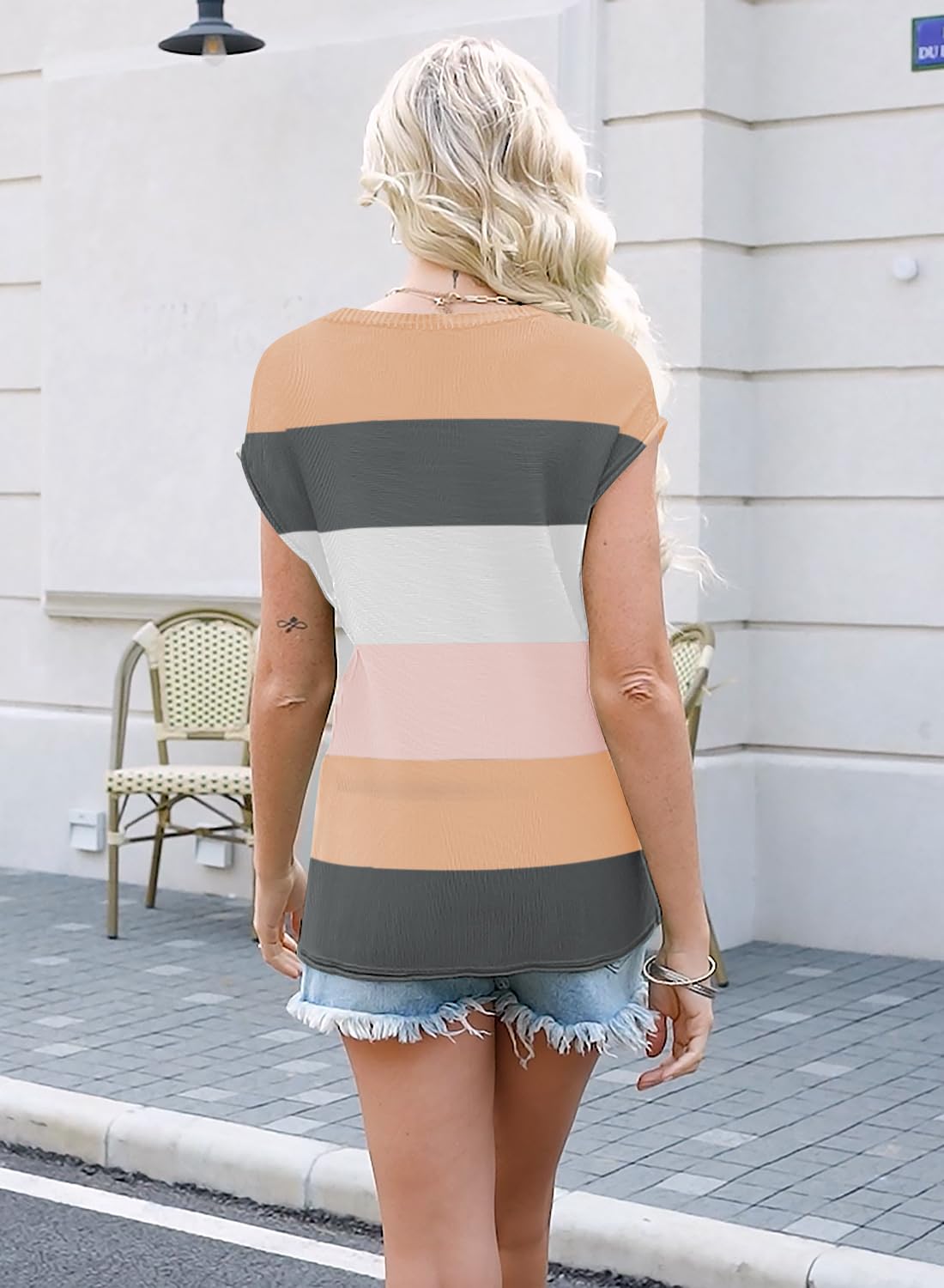 Women's Waffle Knit Cap Sleeve Summer Tops - Breathable Basic Tank Shirts for Casual Wear, Beach Outfits & Layering