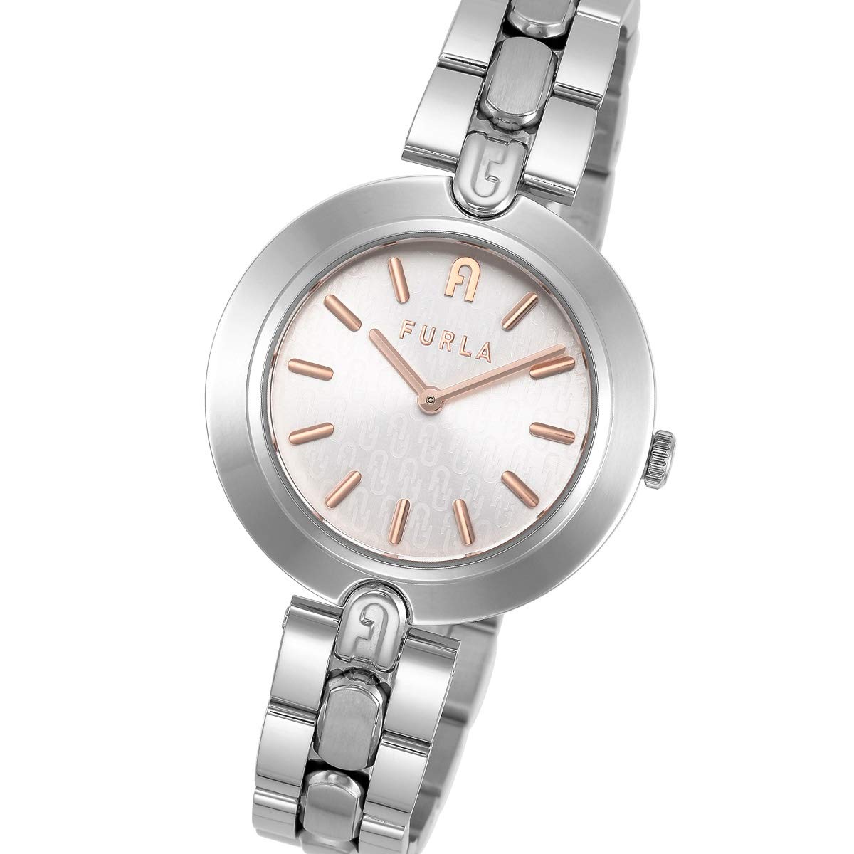 Furla Women's Silver Tone Dress Watch WW00002005L1 - Elegant & Stylish for Office, Party & Formal Events