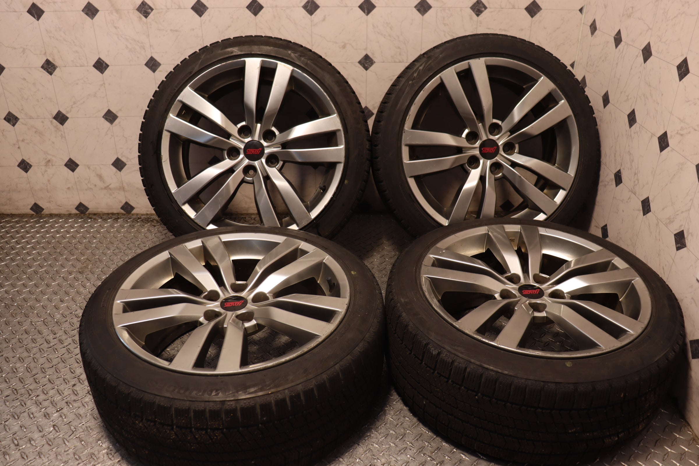 2008-2014 Subaru Impreza WRX STI Alloy Wheels - High-Performance Replacement Rims for Racing & Off-Road Driving