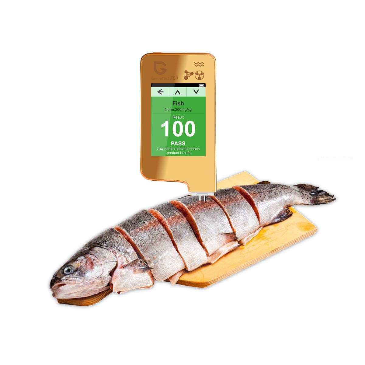**Greentest ECO5+ Nitrate Tester for Fish, Fruits, Vegetables & Meat – TDS Water Tester, Radiation Meter & Geiger Counter – Home Health Food Safety Detector for Kitchen, Travel & Emergency Preparedness**