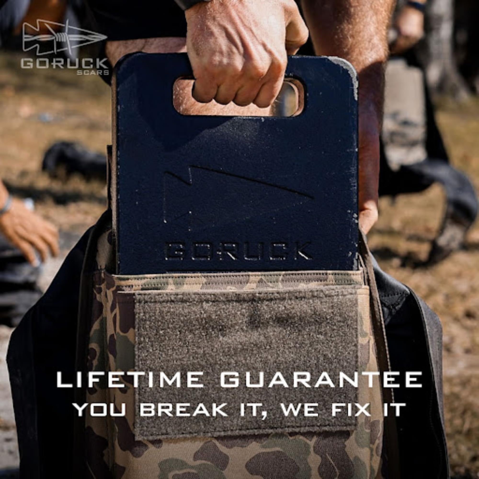 GORUCK Ruck Plates - 20LBS & 30LBS Weight Plates for Rucking, CrossFit & Strength Training | Perfect for Workouts, Hiking & Military Training
