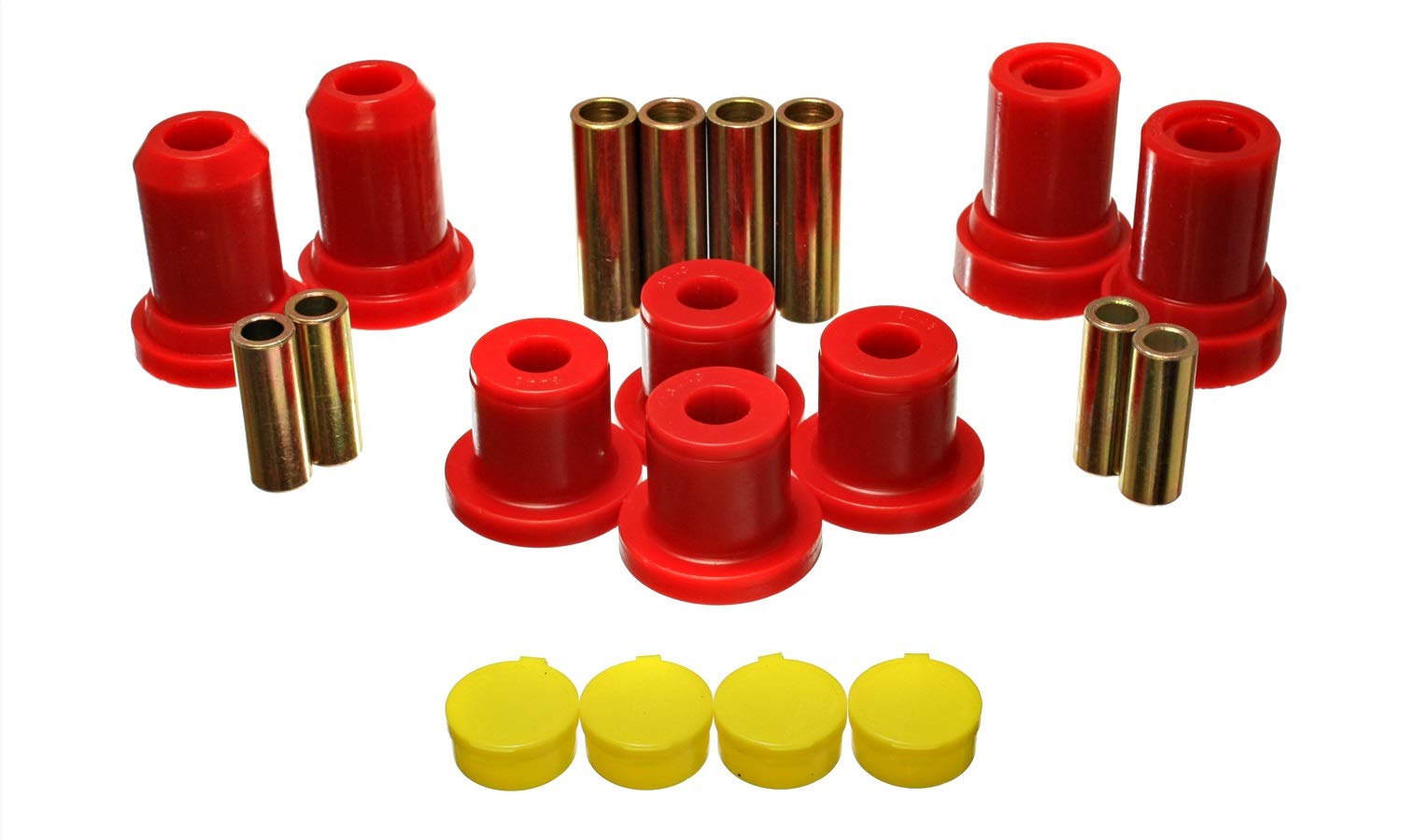 Energy Suspension Control Arm Bushing Set - 4.3160R - High Performance Polyurethane Bushings for Improved Handling & Durability - Perfect for Off-Roading, Racing & Daily Driving