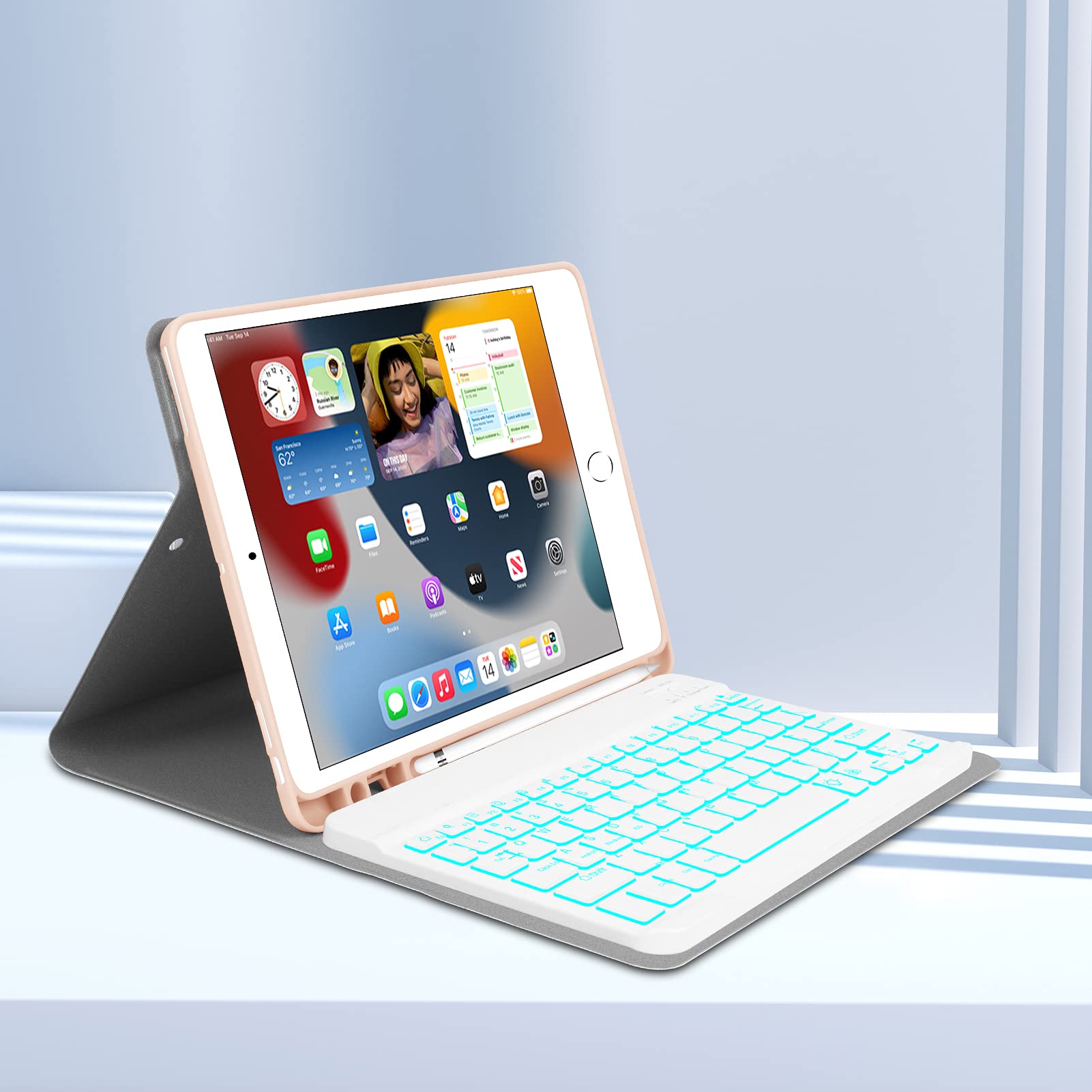 Backlit Wireless Keyboard Case for iPad 10.2