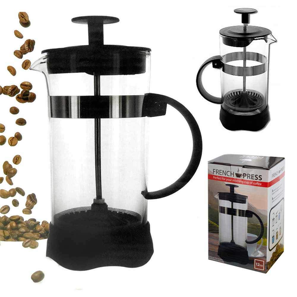 Premium French Press Coffee Maker - 34oz Stainless Steel, 4-Level Filtration - Perfect for Home, Office & Camping Brewing