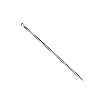 Premium Stainless Steel Blackhead & Pimple Extractor Tool Set - 2 Pack for Acne & Blemish Removal - Perfect for Facial Skincare & DIY Spa at Home