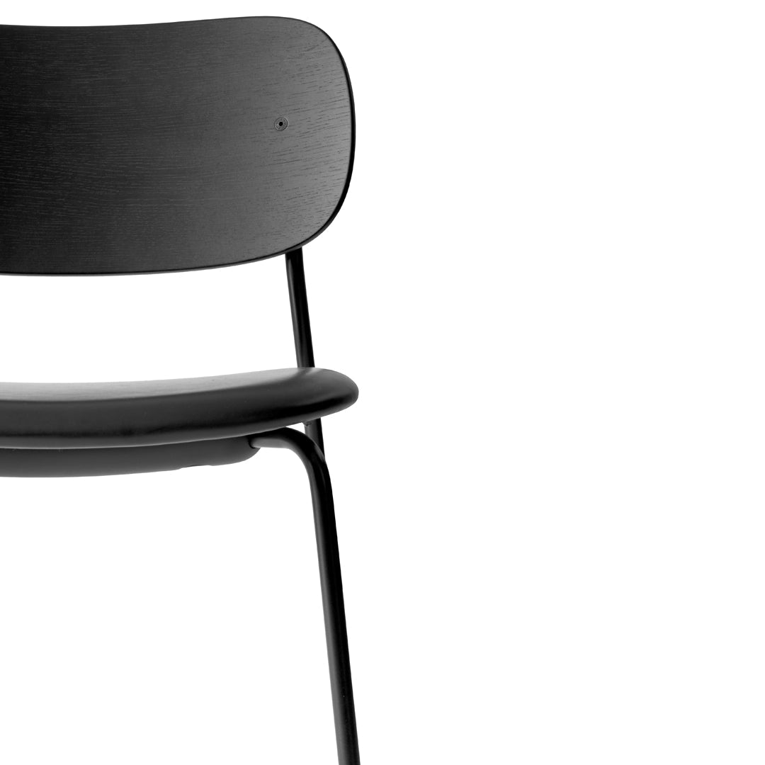 Stackable Upholstered Dining Chairs - Modern Comfort for Home, Office & Restaurant Use