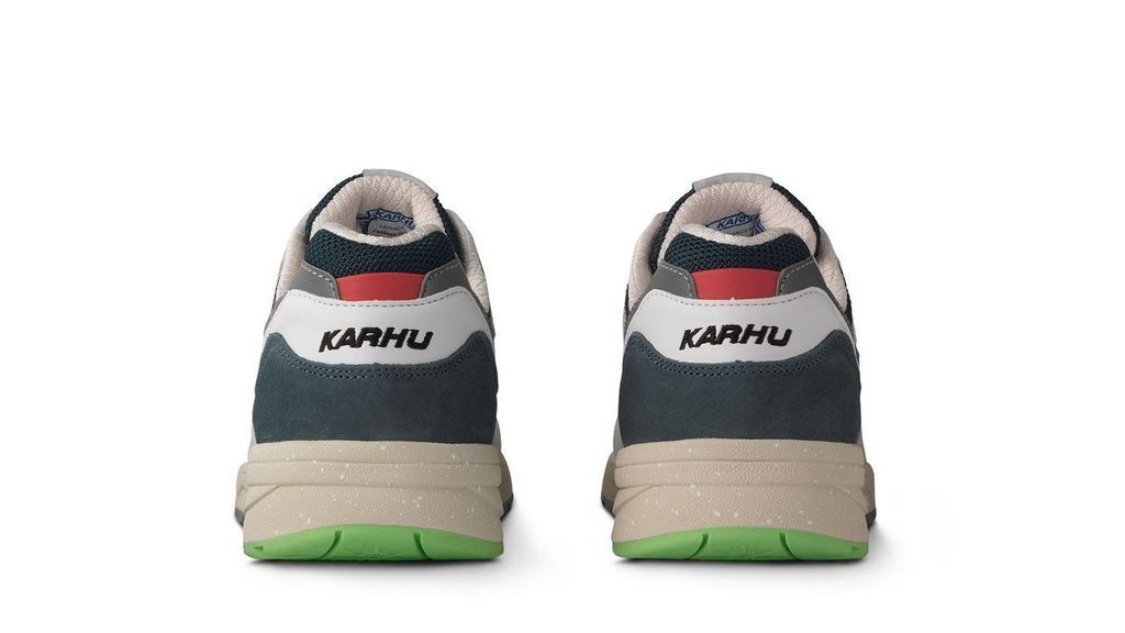 LEGACY 96 Sneakers - Lily White & Island Green Colorway | Stylish Casual Shoes for Men & Women | Perfect for Running, Walking & Everyday Wear