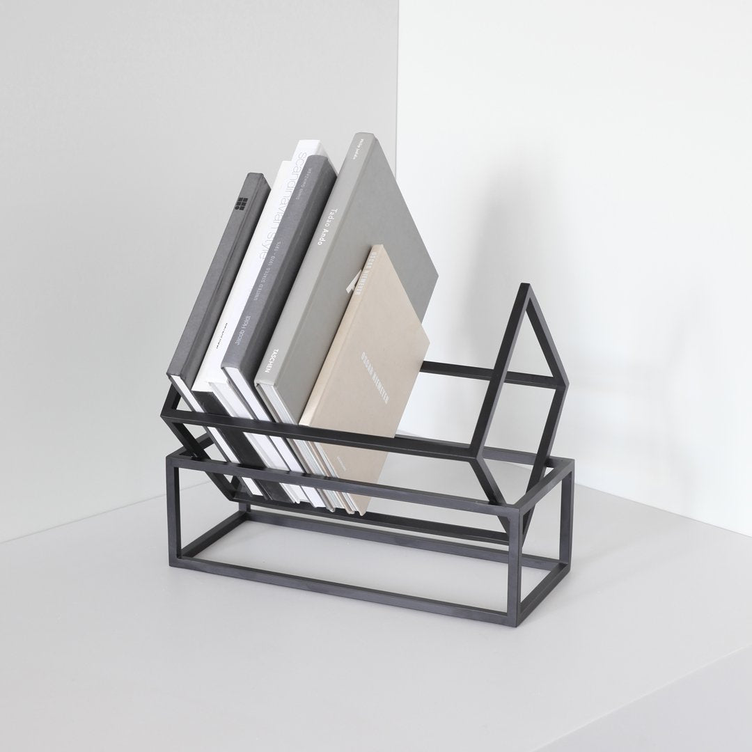 Kristina Dam Studio Book Keeper - Modern Book Organizer for Home & Office - Perfect for Bookshelf Styling and Reading Accessories