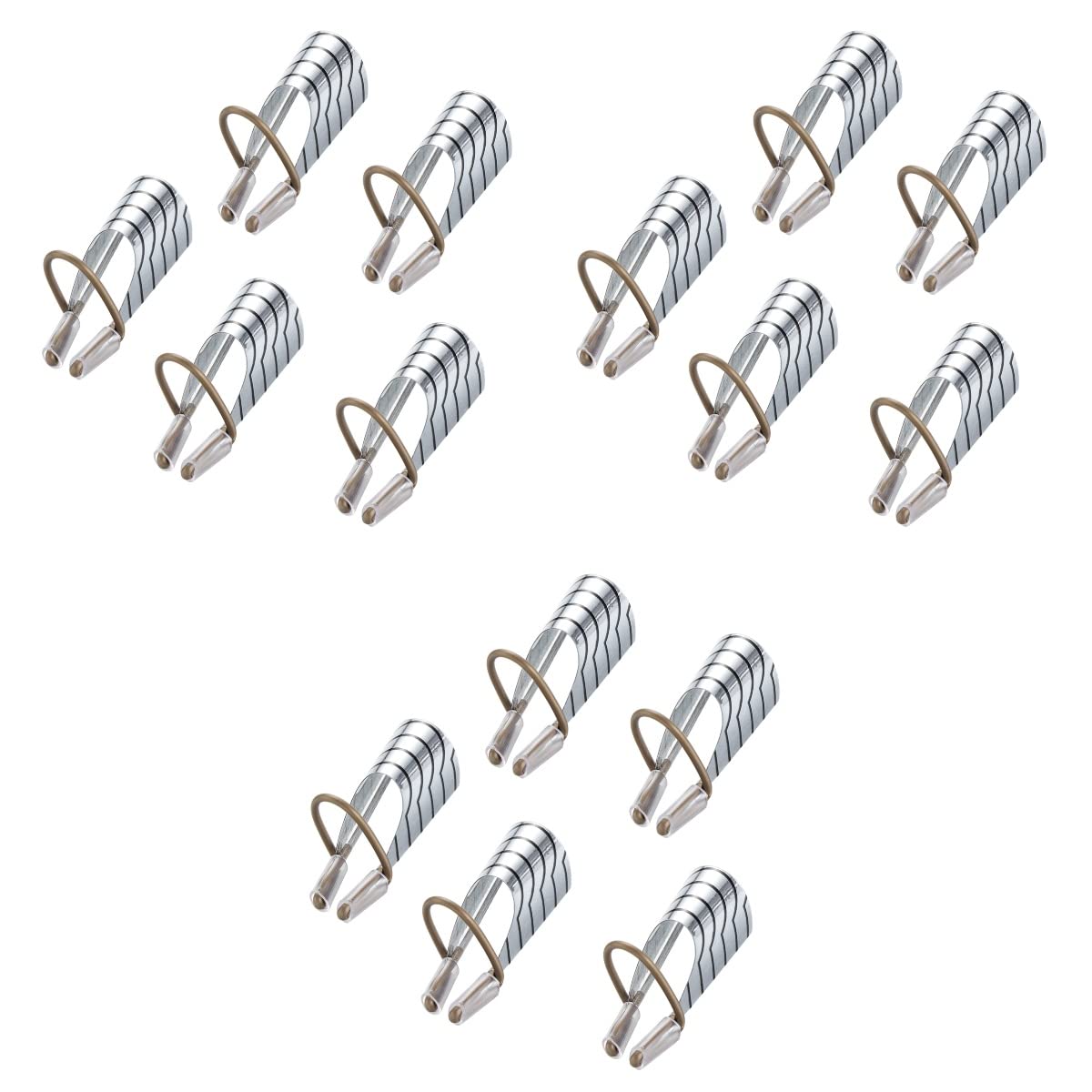 Uonlytech Reusable Nail Art Extension Forms - 15pcs French Nail Guide Protector for Acrylic Nail Extensions | Perfect for DIY Manicure, Salon Professionals & Nail Art Enthusiasts