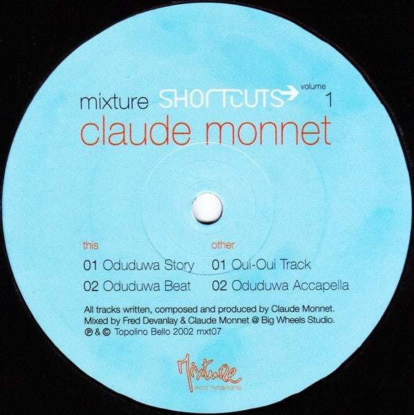 Claude Monnet Mixture Shortcuts Volume 1 - 12 Premium Stereophonic Audio Mixes (mxt07) for DJs & Music Producers | Perfect for Studio Mixing & Live Performances