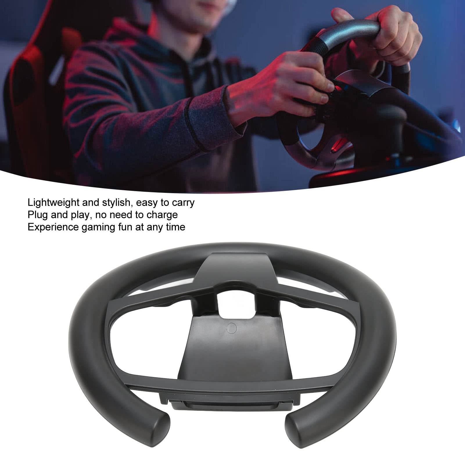 Premium Racing Wheel Gaming Steering Wheel Controller for PS5, Xbox & PC - Realistic Driving Simulator with Adjustable Sensitivity & Pedals - Perfect for Racing Games, Drifting & Simulation Enthusiasts
