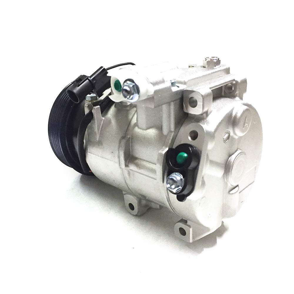 2007-2008 Kia Rondo EX/LX 2.4L AC Air Conditioner Compressor with Clutch (Part# 97701-1D200) - Replacement for Broken A/C Unit, Perfect for Summer Cooling & Road Trips