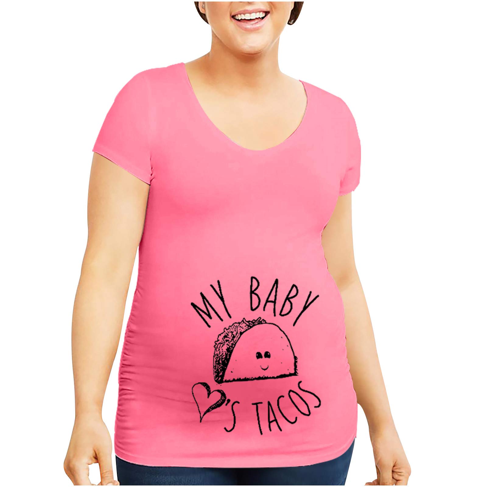 Funny Pregnancy Announcement T-Shirt for Baby Girl - Cute Maternity Tee for Gender Reveal & Photo Shoots | Perfect for Baby Showers, Pregnancy Announcements & Family Photos