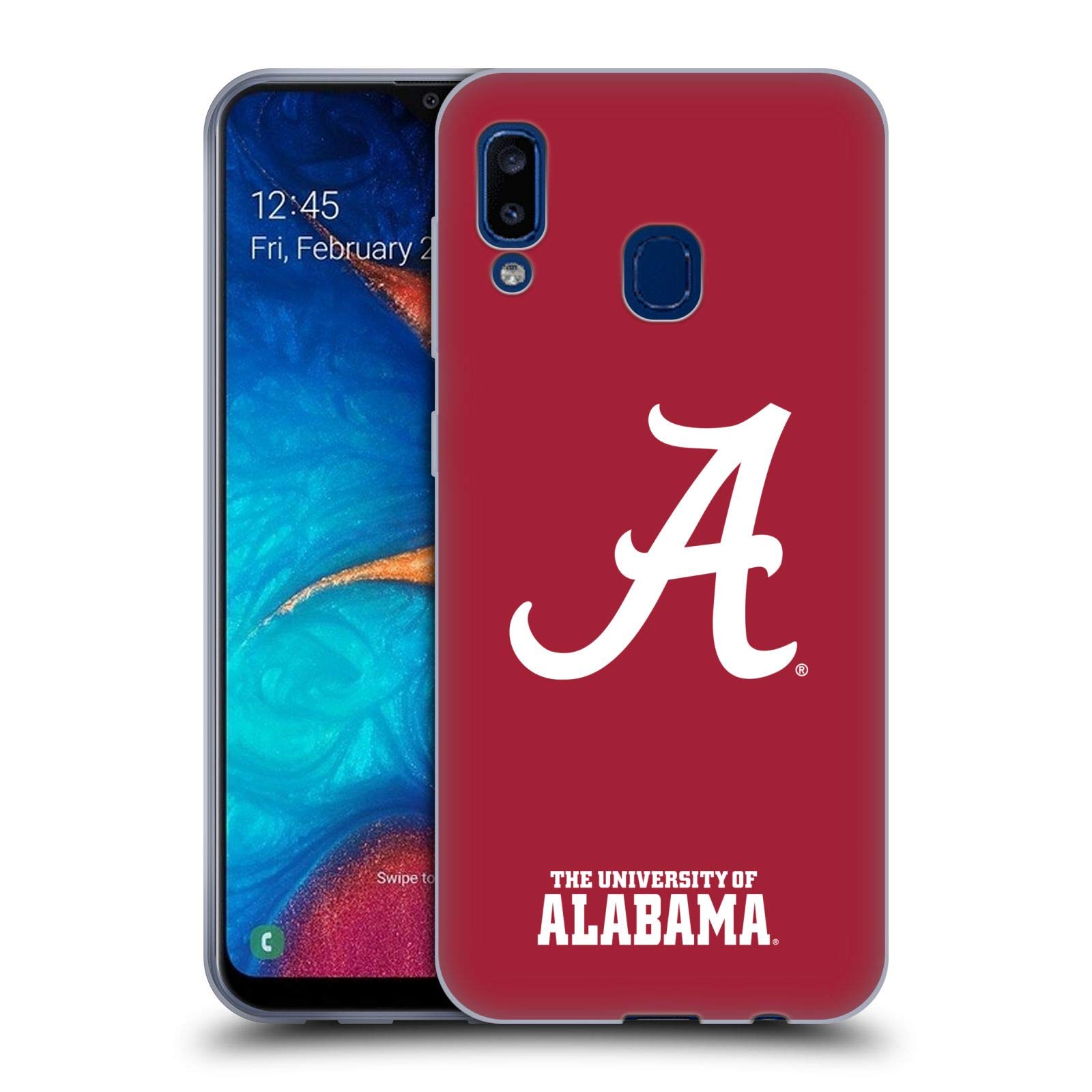 Official University of Alabama UA Soft Gel Case for Samsung Galaxy A20/A30 2019 | Durable Protection for Everyday Use & School Spirit