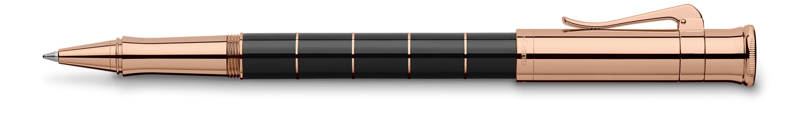 Faber-Castell Graf von Rollerball Pen - Anello Rose Gold Luxury Writing Instrument for Professionals & Gifts | Perfect for Office, Business Meetings & Signature Documents