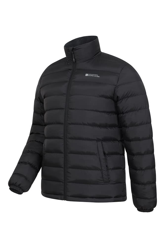 Mountain Warehouse Vista Men's Insulated Puffer Jacket - Lightweight Winter Coat for Hiking, Skiing & Outdoor Activities