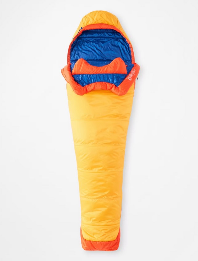 Marmot Trestles Elite Eco 30°F Kids Sleeping Bag - Lightweight & Waterproof for Camping, Hiking & Outdoor Adventures