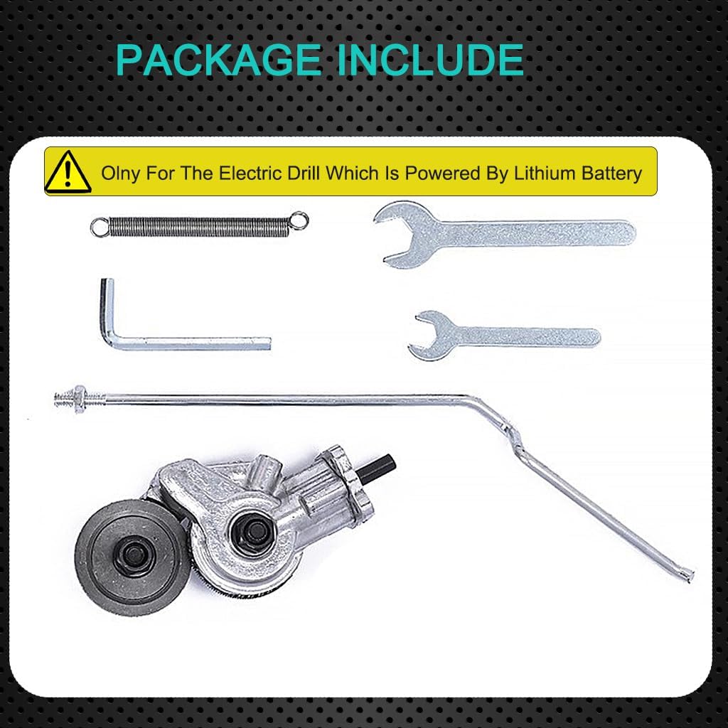 HELLARO Electric Drill Plate Cutter Attachment - Metal Nibbler Drill Bit for Cutting Sheet Metal, Steel, Aluminum | Compatible with Most Electric Drills | Perfect for DIY Projects, Metal Fabrication, and Home Repairs