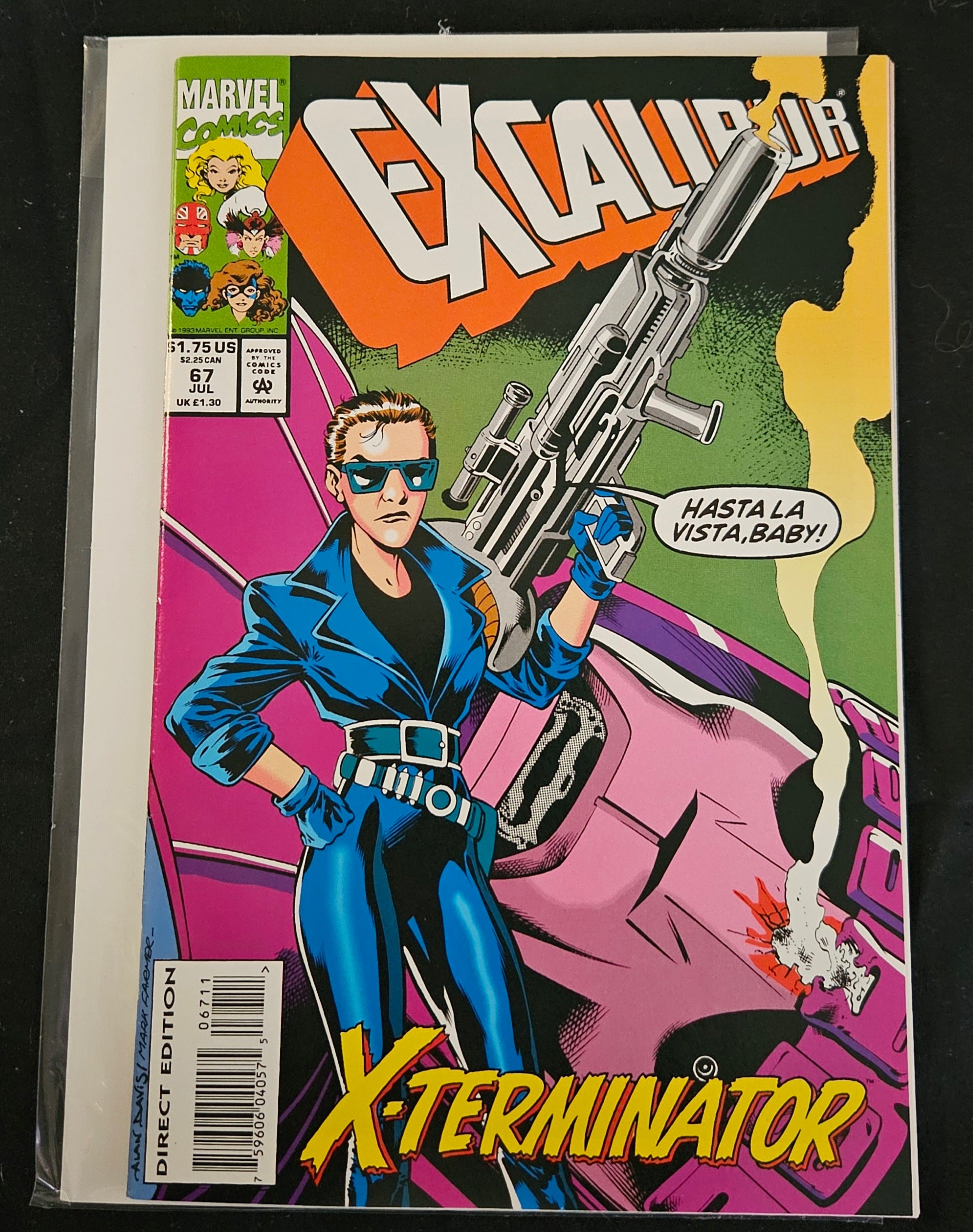 Excalibur #67 Marvel Comic Book (Oct 1993) - Colin the Barbarian Issue | Near Mint Condition | Collectible Superhero Comics | Perfect for Marvel Fans & Comic Collectors