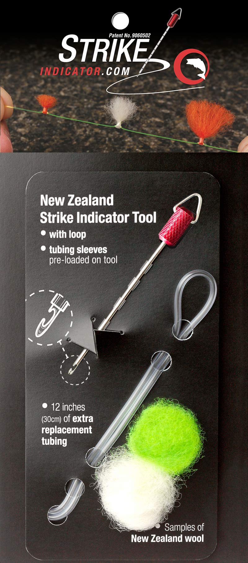 New Zealand Strike Indicator Tool Kit - Fly Fishing Strike Indicators for Nymphing & Float Fishing - Perfect for Trout, Salmon & Steelhead Anglers