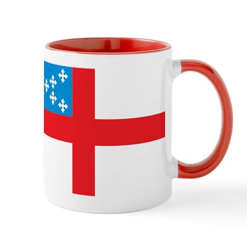 White/Red Inside - Episcopal Flag Mug