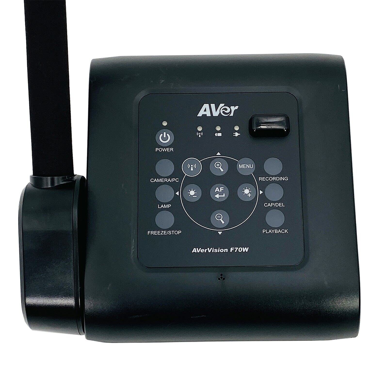 AVerVision F70W Document Camera for Classrooms & Remote Learning - High Resolution USB Visualizer for Teachers, Students & Online Education - NETCNA