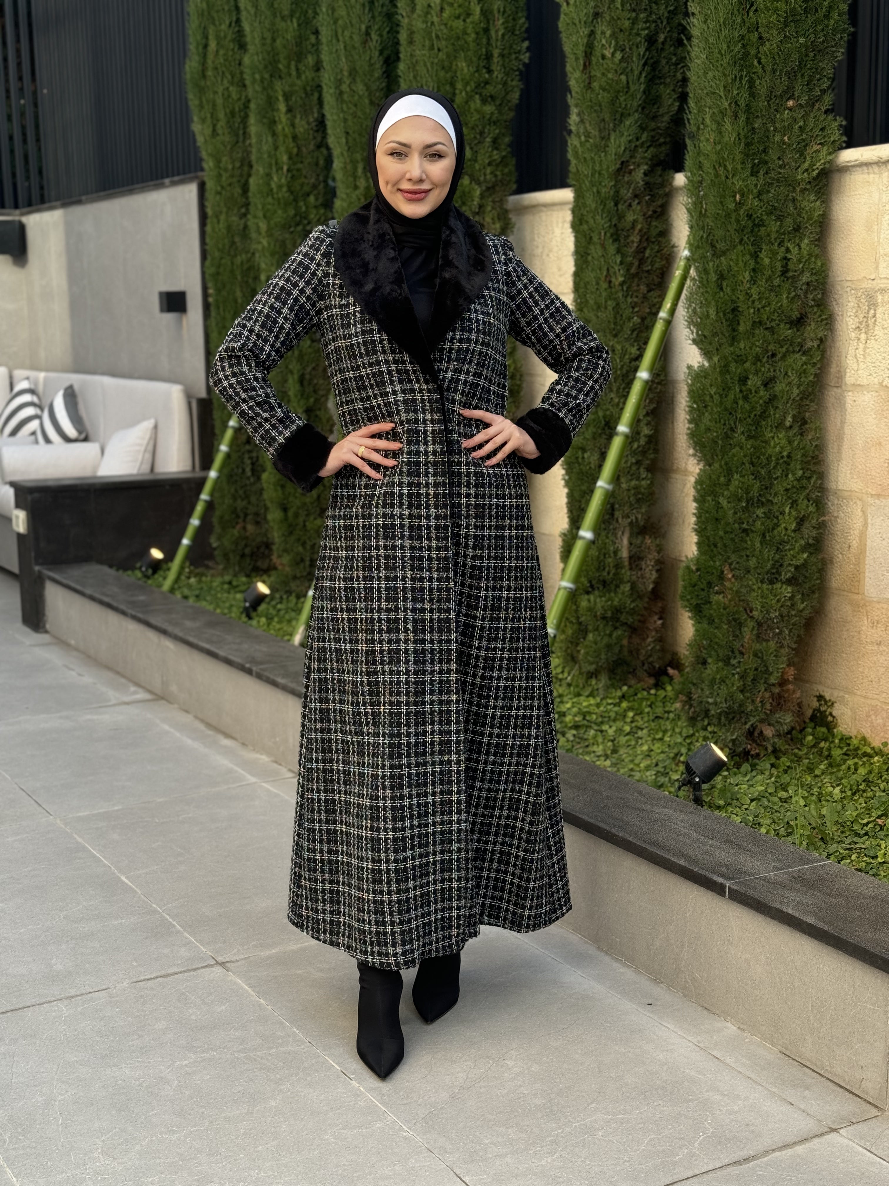 Stylish Padded Jilbab - Modest Muslim Prayer Dress for Women - Perfect for Prayer, Mosque & Everyday Wear