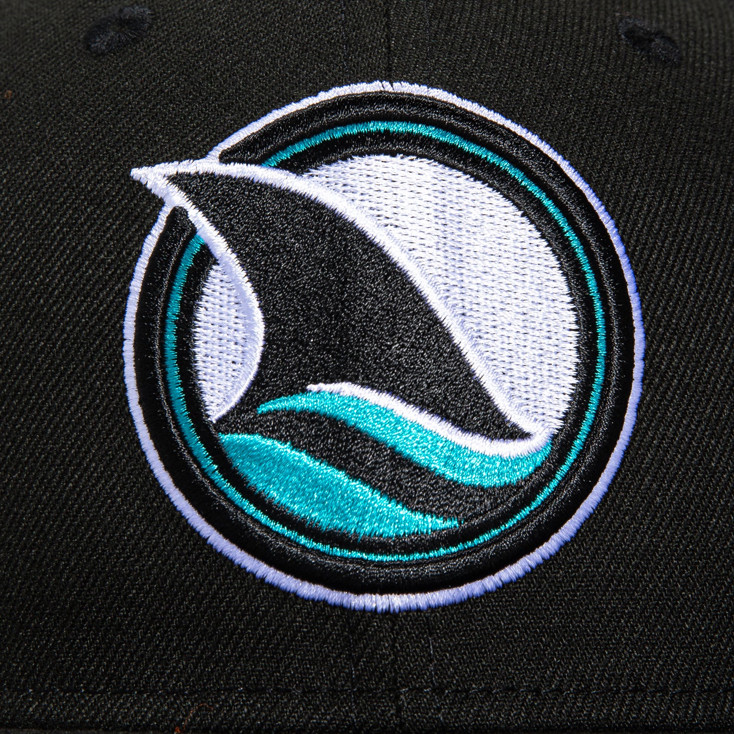 New Era 59Fifty San Jose Sharks Alternate Teal UV Protection Baseball Cap - Black NHL Hockey Fan Gear for Men & Women - Perfect for Games, Tailgating & Outdoor Activities