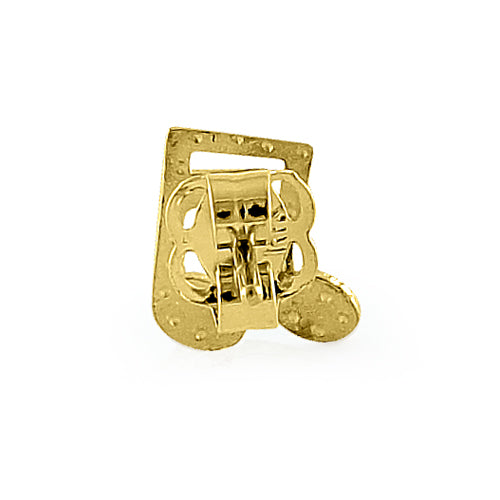 14K Solid Yellow Gold Music Note Earrings for Women - Perfect Gift for Musicians, Music Lovers & Special Occasions