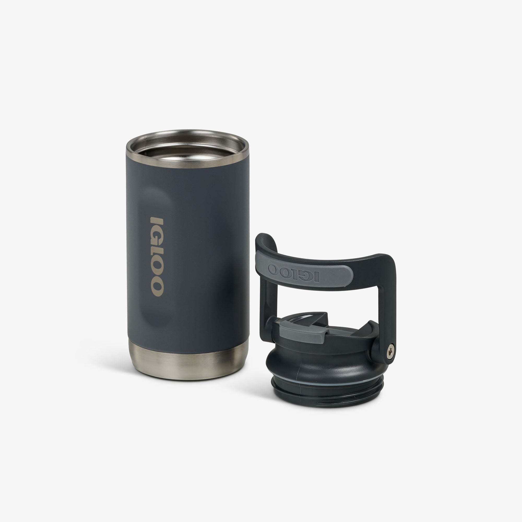 12 Oz Flip ‘n’ Sip Tumbler - Insulated Stainless Steel Travel Mug with Lid - Perfect for Coffee, Tea & Cold Drinks On The Go