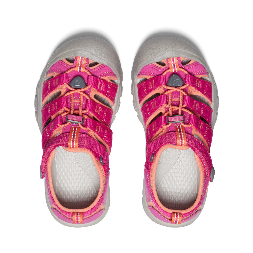 Newport H2 Sandals for Big Kids - Verry Berry/Fusion Coral | Comfortable Water Shoes for Beach, Pool & Outdoor Play