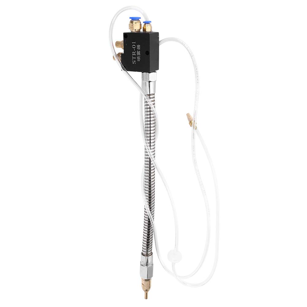 EVTSCAN STR-01 CNC Coolant Spray System - High Precision Lathe Coolant Sprayer, Grinder Cooling Accessory for Metal & Woodworking Machinery - Perfect for Milling, Drilling, and Cutting Operations
