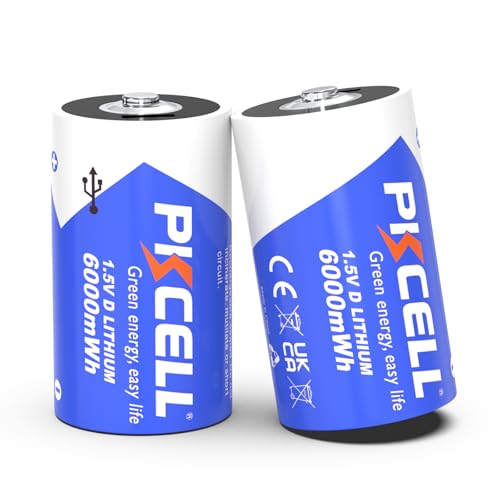 2-Count (Rechargeable D Batteries)