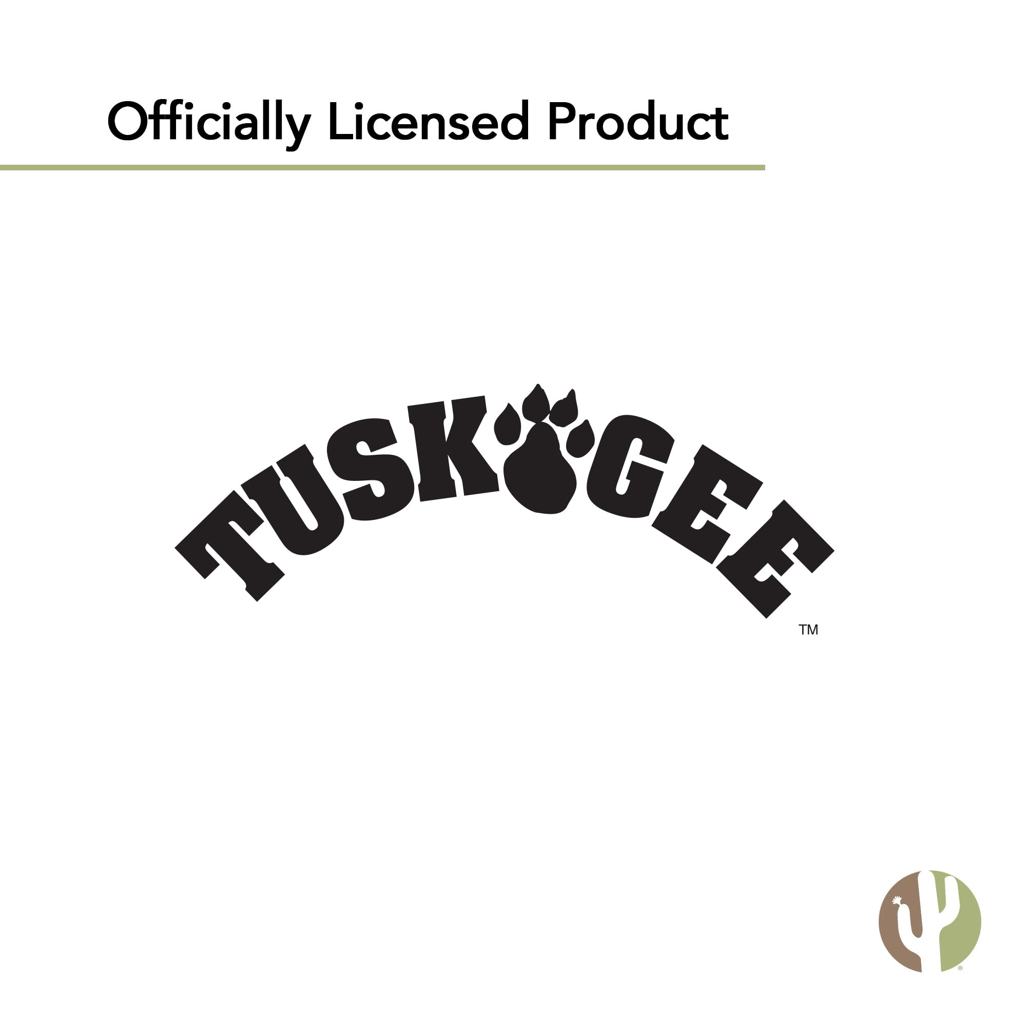 Tuskegee University Golden Tigers Vinyl Decal Sticker - Desert Cactus Design for Laptop, Water Bottle, Car & Scrapbook - Perfect for School Pride, College Dorm Decor & Alumni Gifts