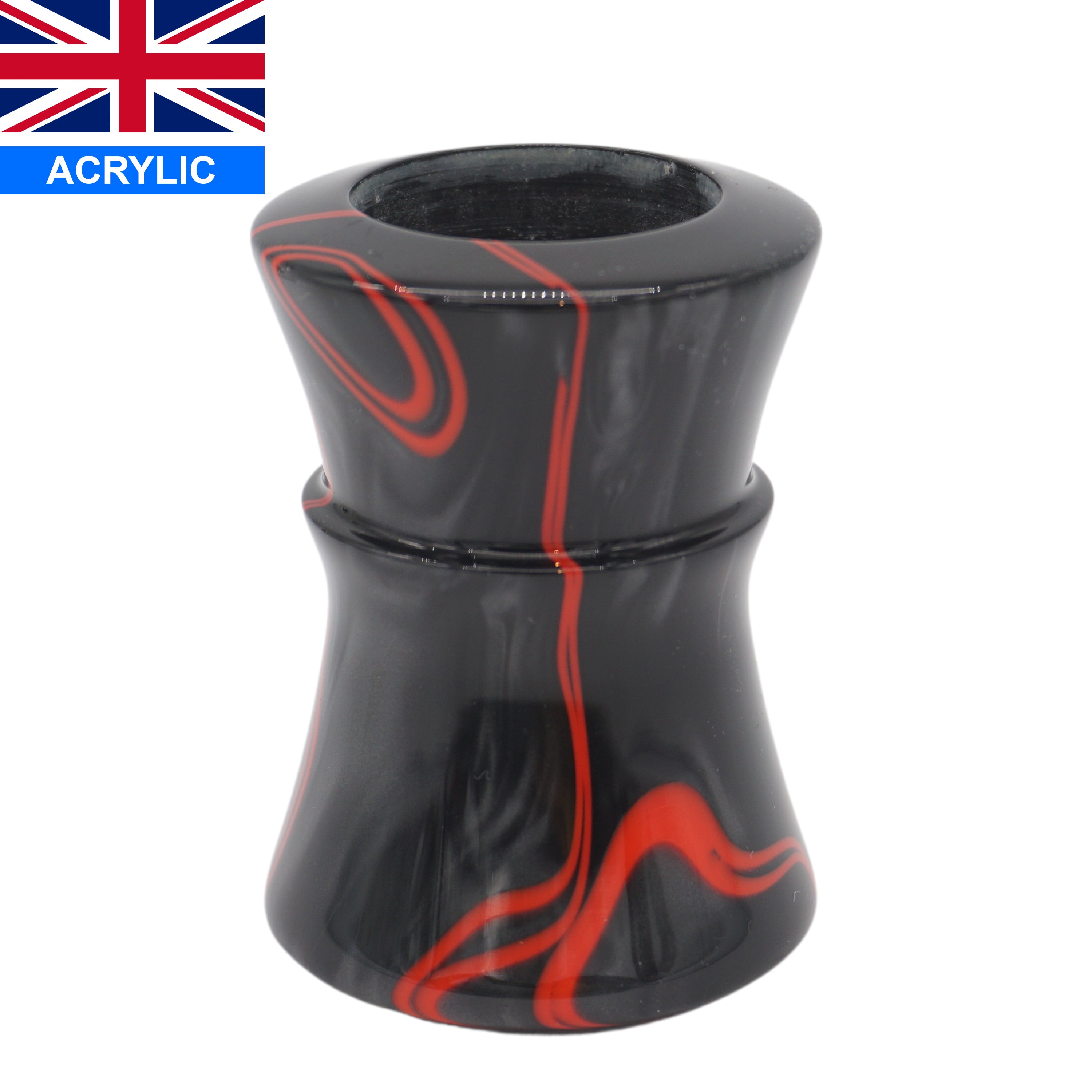 Premium Sith Handcrafted Shaving Brush Handle for 24mm & 26mm Knots - Luxury Wet Shaving Accessory for Men's Grooming & Barber Shop Use