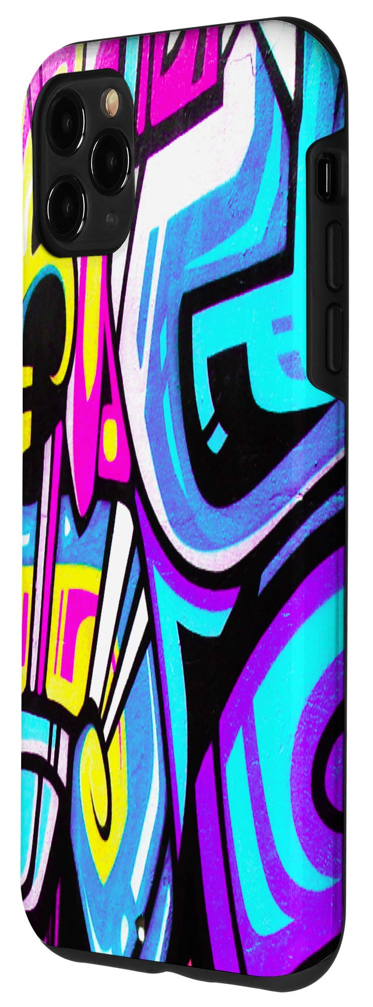 iPhone 11 Pro Max Case with Graffiti Art Print - Slim Protective Cover for iPhone 11 Pro Max (6.5 Inch) - Stylish Phone Case for Men Women, Perfect for Daily Use, Travel & Gift Giving