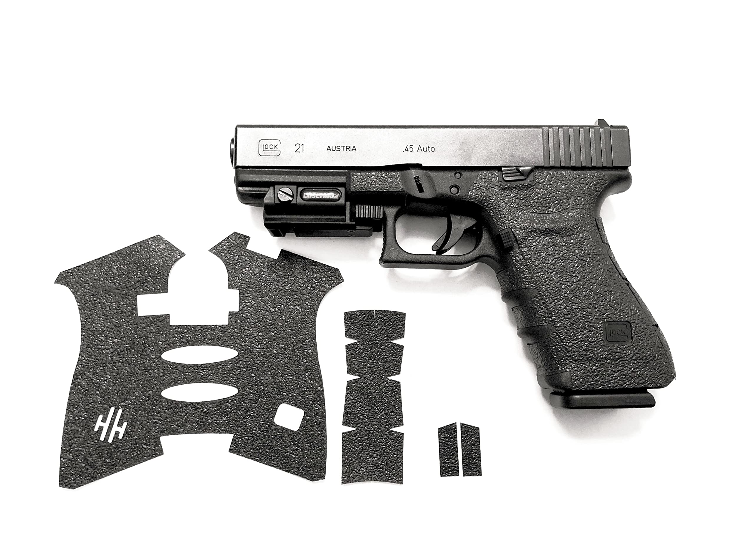 HandleItGrips Non-Slip Gun Grip Tape Wrap for Glock 20 & Glock 21 Gen 3 - Enhanced Traction for Shooting, Hunting & Range Practice