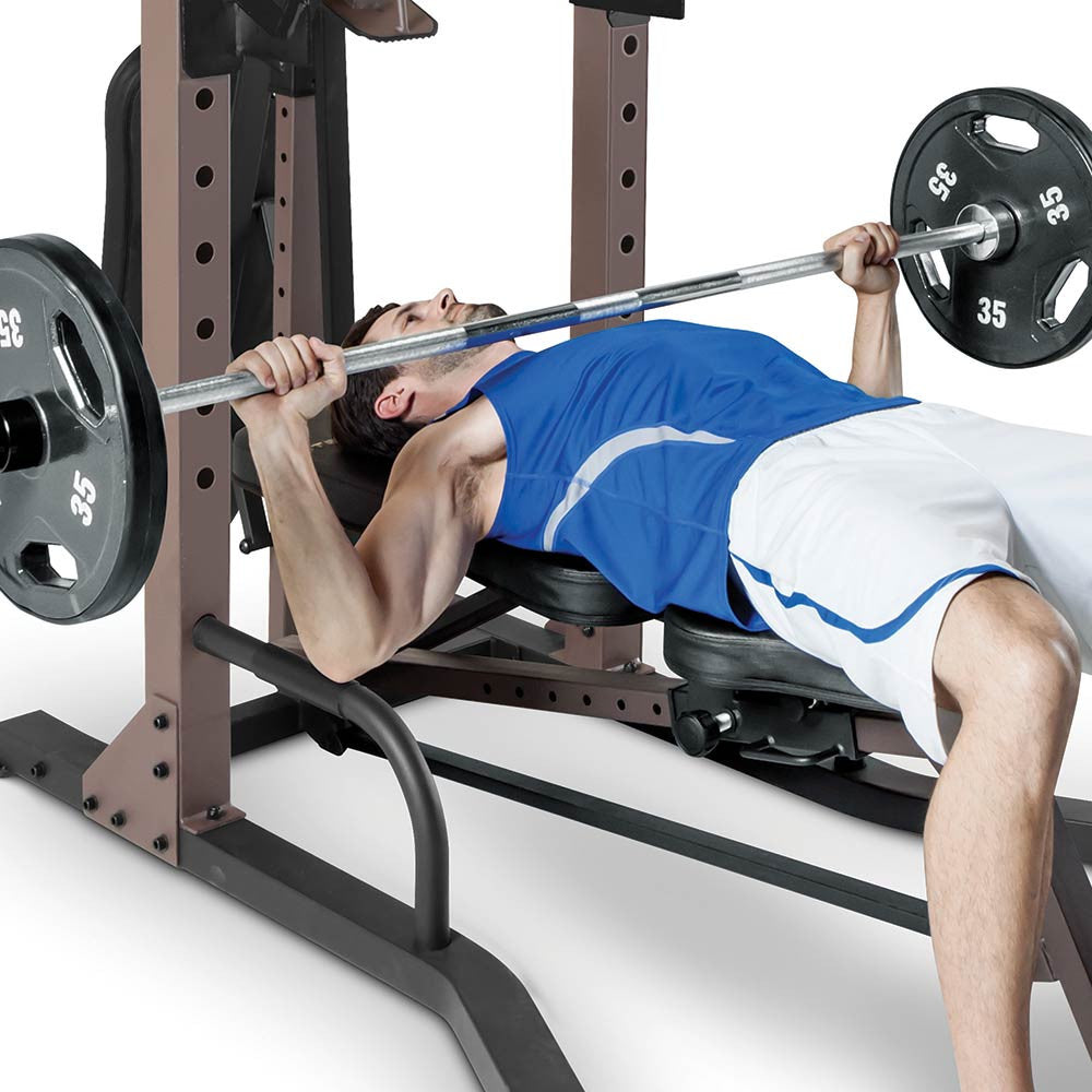 Steelbody Power Tower with Foldable Bench - STB 98502 | Home Gym Equipment for Pull-Ups, Dips & Strength Training | Compact Workout Station for Small Spaces